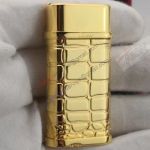Copy Cartier Gold grid- Carved Lighter For  